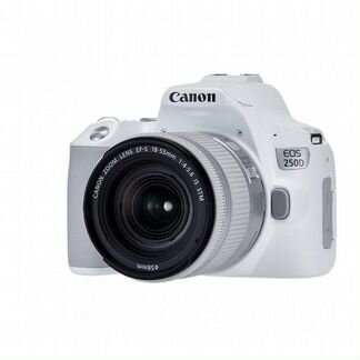 Canon EOS 250D Kit 18-55mm f/4-5.6 IS STM white