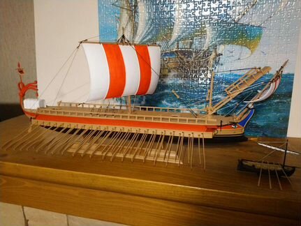 Парусный корабль Римская Трирема