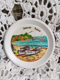 Сувенирная декоративная тарелка Болгария