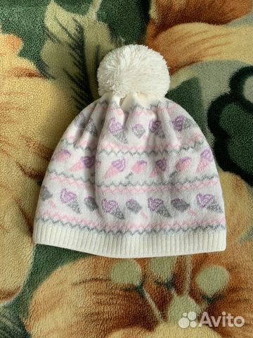 Шапки д/с на девочку 46-48размер