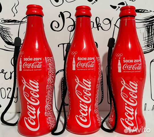 Бутылочка Кока-кола. Олимпиада Сочи 2014