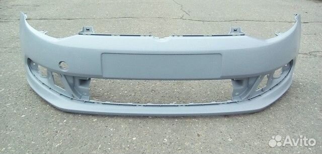 Бампер передний Volkswagen Polo седан 2010-2015г