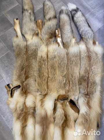 Натуральный мех лисы