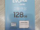Карта памяти microSD Samsung EVO Plus 128Gb. Новая объявление продам