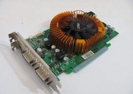 Видеокарта GeForce GT 9600 512мБ