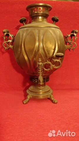 Раритет Редкий Самовар Шар Бр.Шемариныхъ 19 век