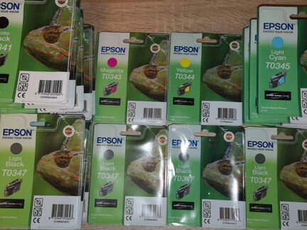 Картриджи Epson T0346