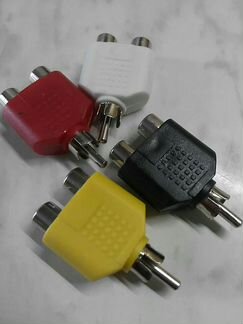 Картридер на 10 карт и переходник RCA