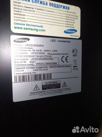 Samsung UE Разбор