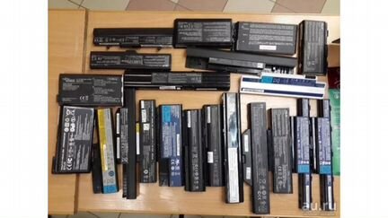 Аккумуляторы и диски для ноутбуков нерабочие