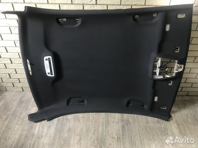 Mercedes w204 Обшивка потолка черная