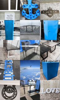 Порошковая окраска. Изделия из металла