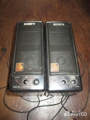 Колонки активные sony SRS - 55 Made in Japan