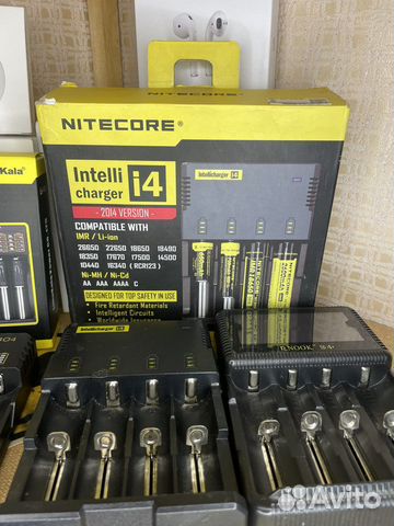 Зарядное устройство nitecore intelli i4