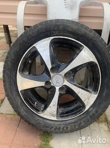 Литой диск r14 4x100 бу