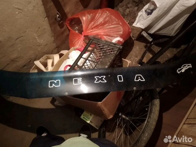 Спойлер на нексию передний