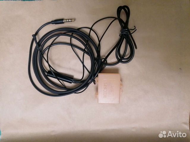 Микронаушник с выносным микрофоном