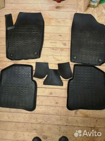 Автомобильные коврики резиновые volkswagen polo