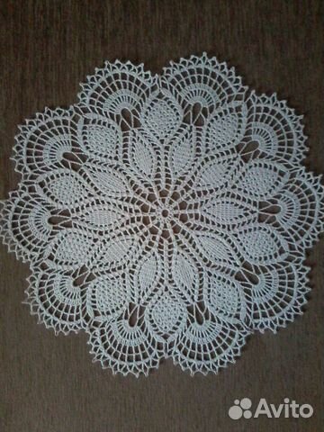 Салфетки вязаные