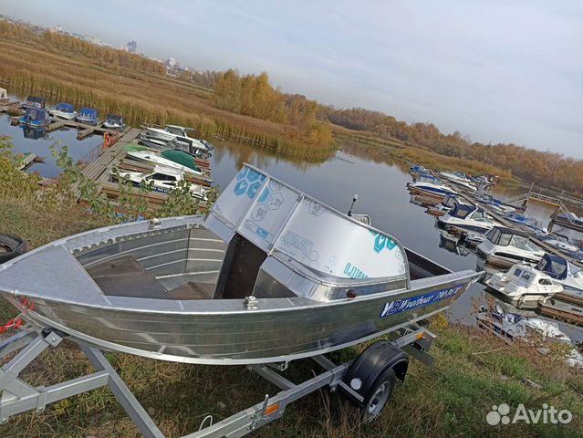 WyatBoat 390 DCM + Прицеп 4.2
