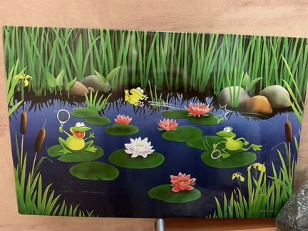 Магнитная доска с магнитами