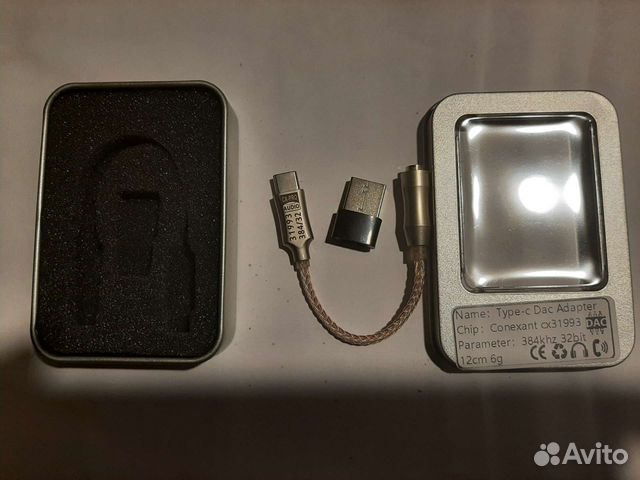 Усилитель с цап с USB-C на 3,5мм выход на наушники