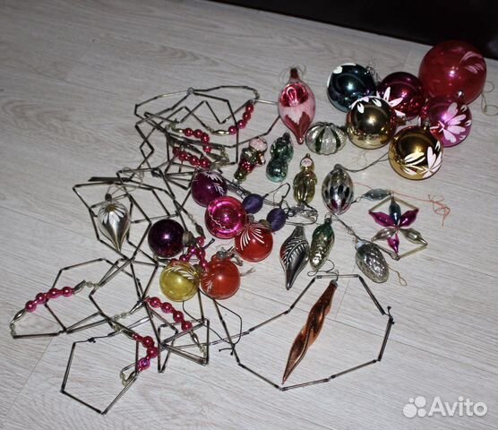 Елочные игрушки СССР
