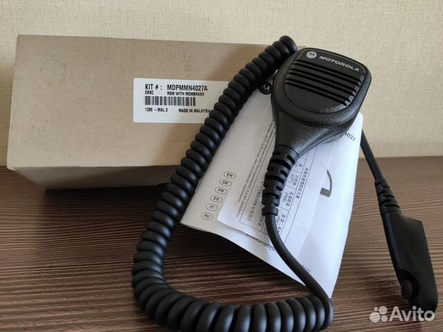 Новый Динамик-микрофон Motorola mdpmmn4027