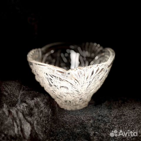Салатник хрустальный СССР