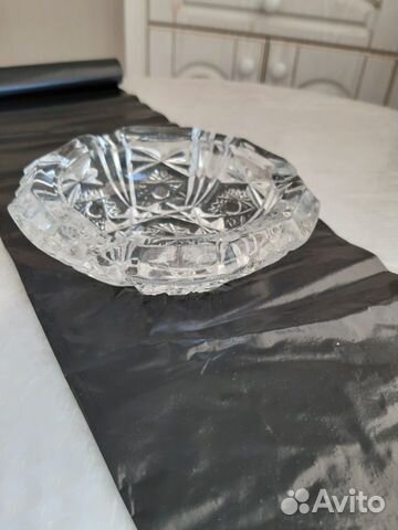 Хрустальная пепельница