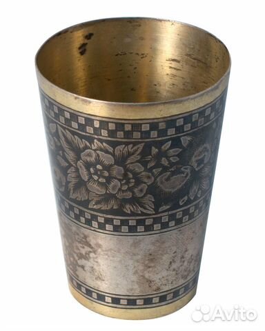 Стопка серебряная