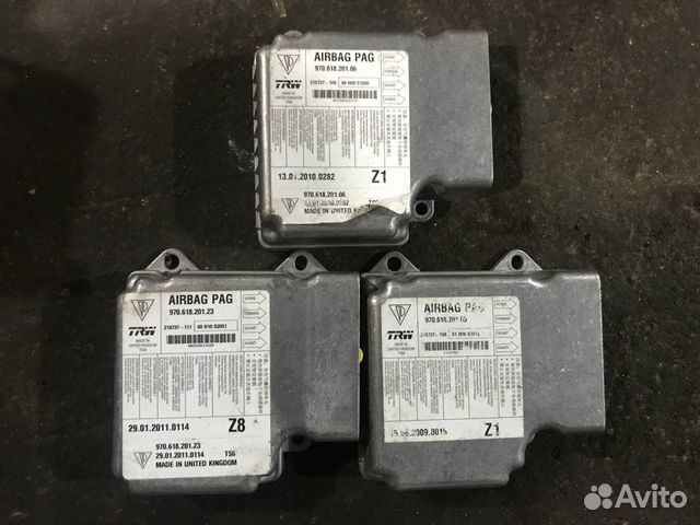 Блок управления подушек безопасности Порше купить в Москве 97061820105 ...