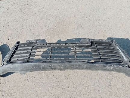 Спойлер переднего бампера kia rio x-line