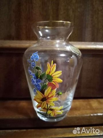 Ваза богемия СССР