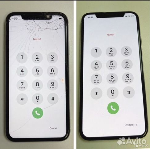 Замена стекла iPhone/Samsung