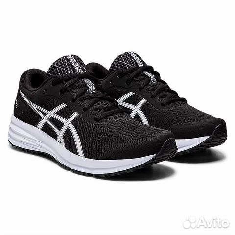 Asics patriot 12 (W) Кроссовки беговые женские Чер