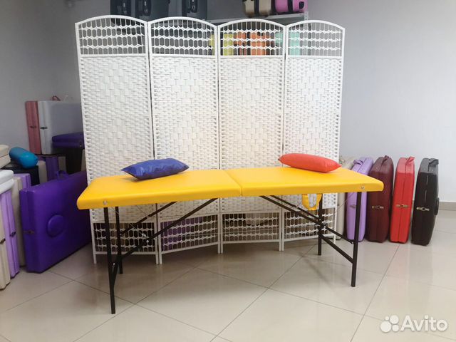 Кушетка / массажный стол новый складной рп-17240