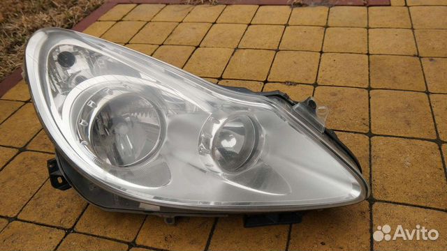 Крышки фары opel corsa d