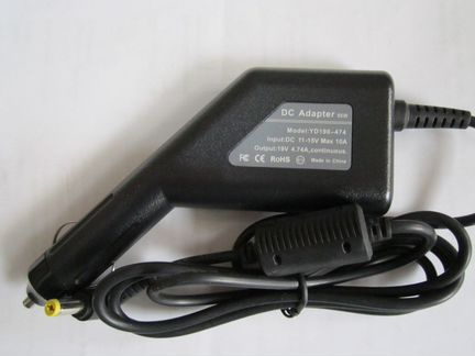 Автомобильные зарядки для ноутбуков