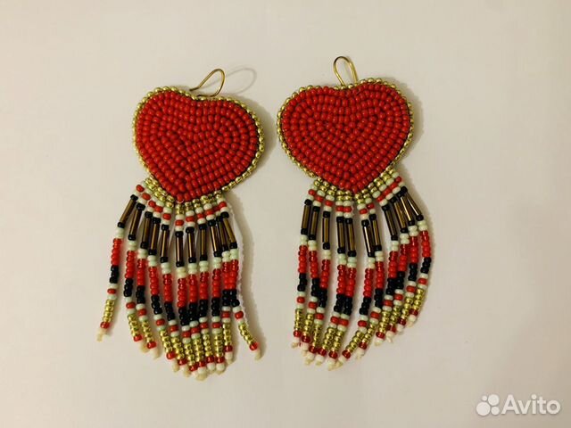 Серьги хэнд мэйд