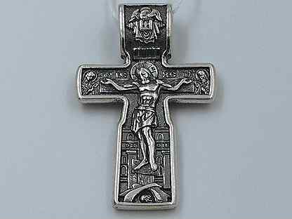Небольшой православный серебряный крест, 1647