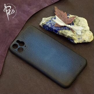Чехол для телефона iPhone 11 Pro. Кожа. Handmade