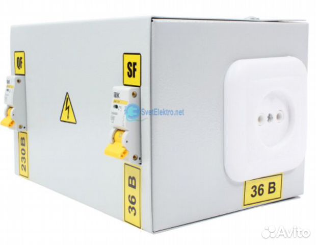 Ящик ятп 220/36В 0.25 IP30