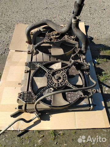 Радиатор в сборе основной mitsubishi galant 8 МКПП