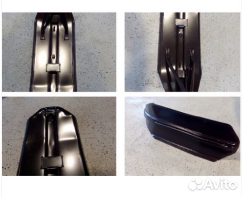 Лыжа Б-301 широкая С загибом для снегохода Буран