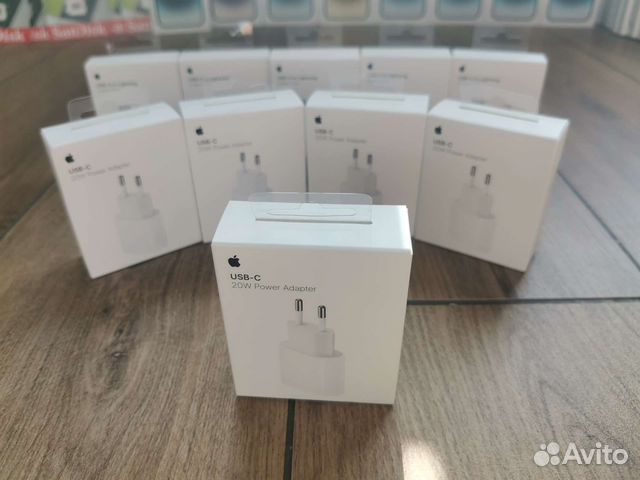 Блок питания Apple для iPhone 20w оригинал новый