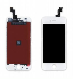 Дисплей на iPhone 5s Белый копия