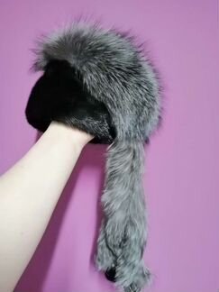 Шапка норковая женская новая