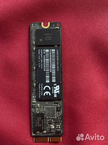 Жесткий диск ssd 128Gb Macbook pro late 2013