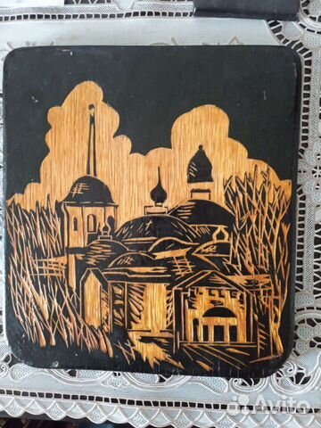 Картина на дереве